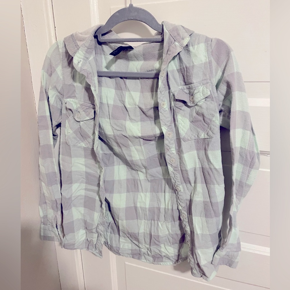 Hooded full tilt flannel